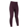 Legginsy HKM "Cosy II" Style Silikon pełny lej bordo