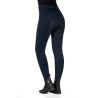Legginsy HKM "Cosy II" Style Silikon pełny lej granat