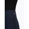 Legginsy HKM "Cosy II" Style Silikon pełny lej granat