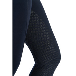 Legginsy HKM "Cosy II" Style Silikon pełny lej granat