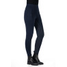 Legginsy HKM "Cosy II" Style Silikon pełny lej granat