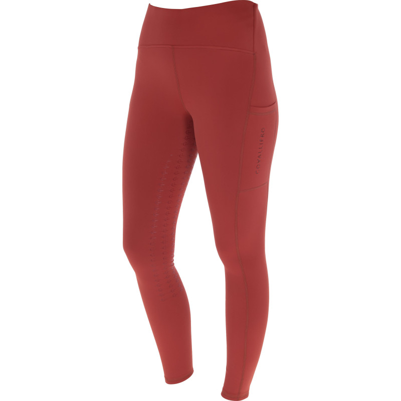 Legginsy zimowe damskie Covalliero miedziany