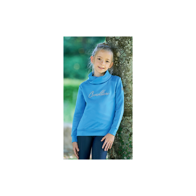 Bluza dziecięca Covalliero niebieska 140/146