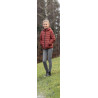 Legginsy zimowe młodzieżowe Covalliero szare