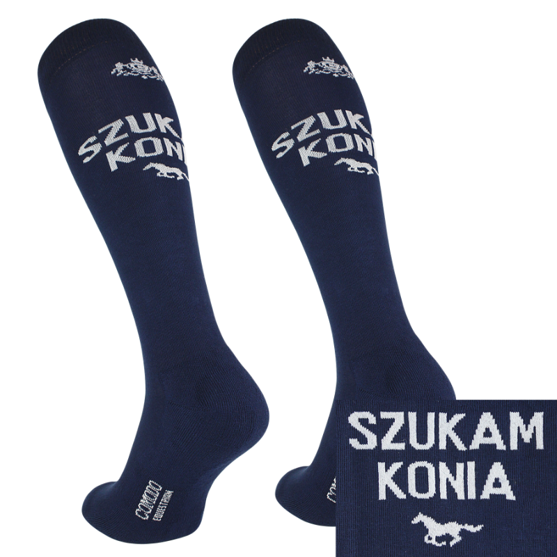 Podkolanówki Comodo "Hay there"	Szukam konia Granat 35/38