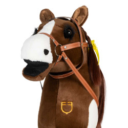 Hobby Horse Equestro Brązowo/Biały