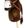 Hobby Horse Equestro Brązowo/Biały