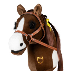 Hobby Horse Equestro Brązowo/Biały