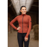 Bluza treningowa Covalliero miedziana S