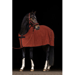 Derka polarowa dla konia Covalliero miedziana 155cm