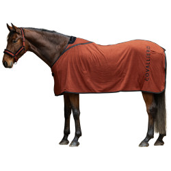 Derka polarowa dla konia Covalliero miedziana 155cm