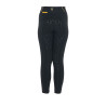 Legginsy EQUESTRO zimowe czarne damskie M