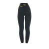 Legginsy EQUESTRO zimowe czarne damskie M