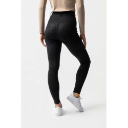 Horze Legginsy Dea zimowe z pełnym lejem czarne
