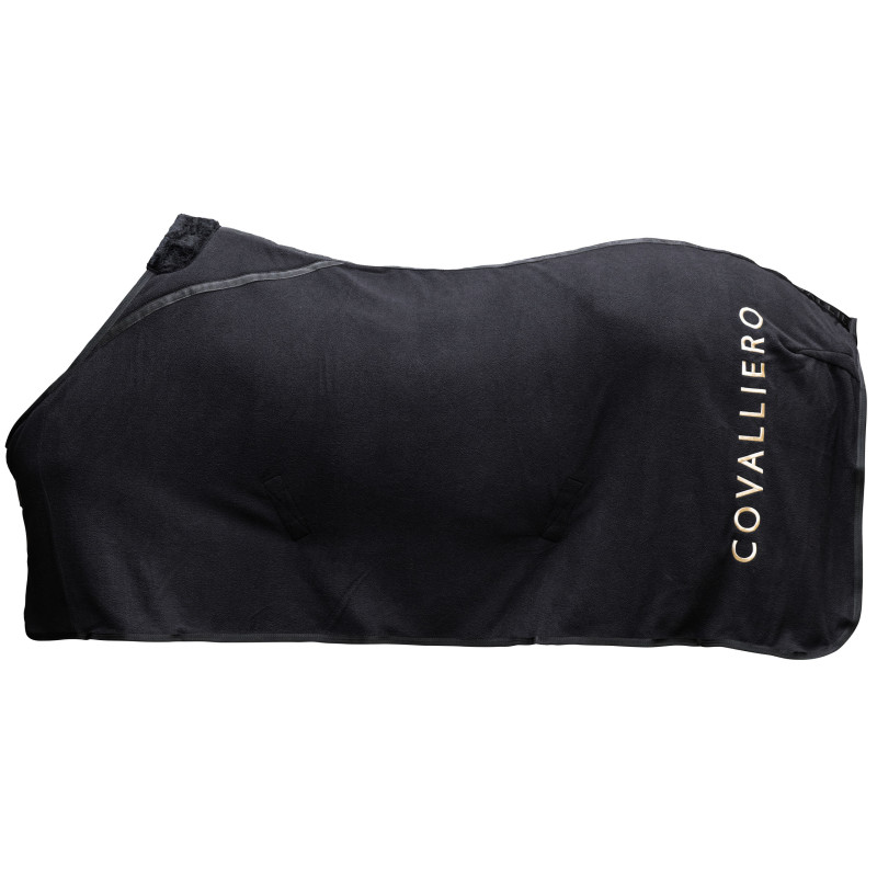 Derka polarowa dla konia Covalliero czarna