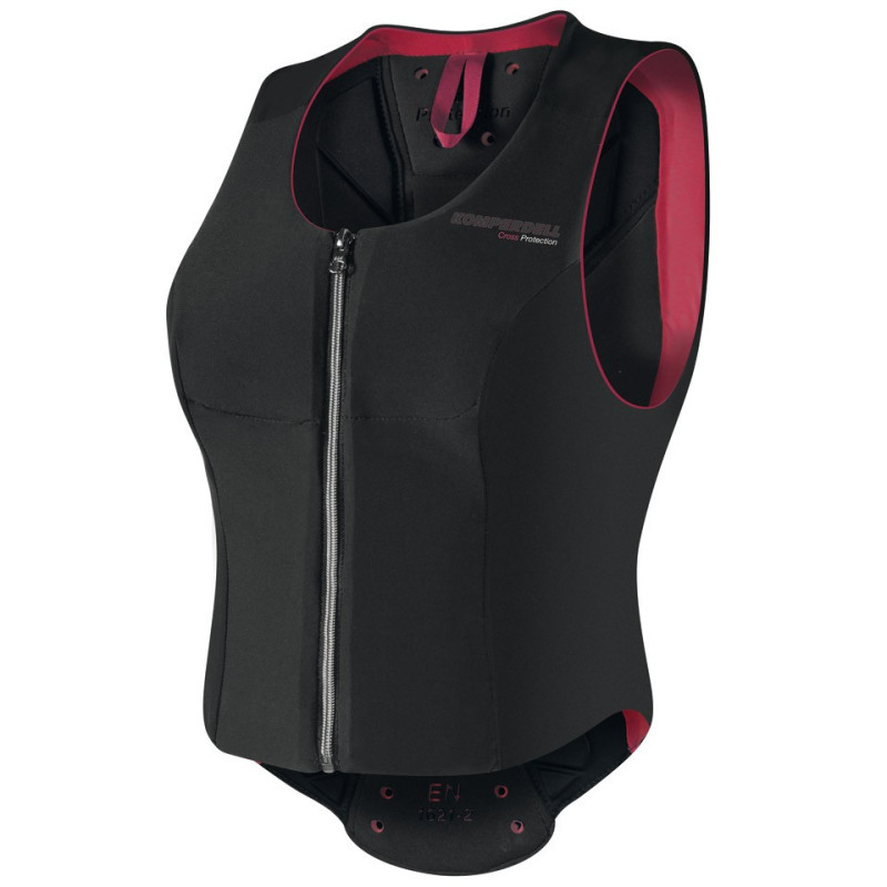 Kamizelka ochronna Komperdell Ballistic Flex Fit damska czarno-różowa M