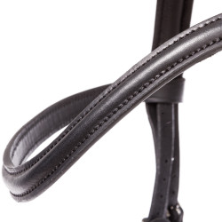 Ogłowie Kavalkade "Quentin" czarne Shetty