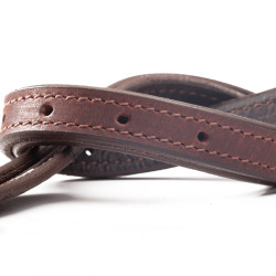 Paski do ostróg Kavalkade "Oiled" brązowe