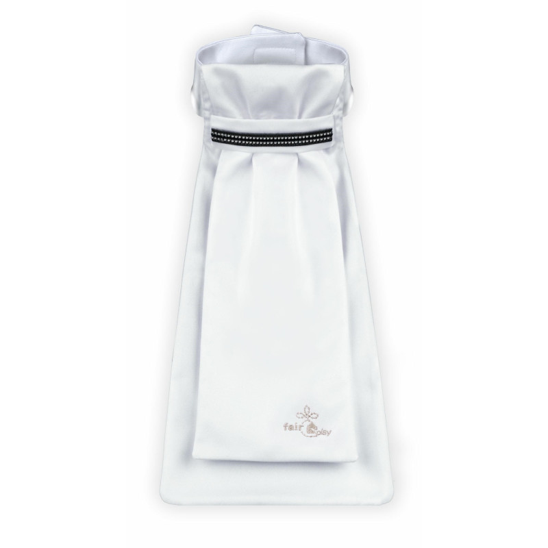 Plastron FP FLORINA biały S (34-36 cm)