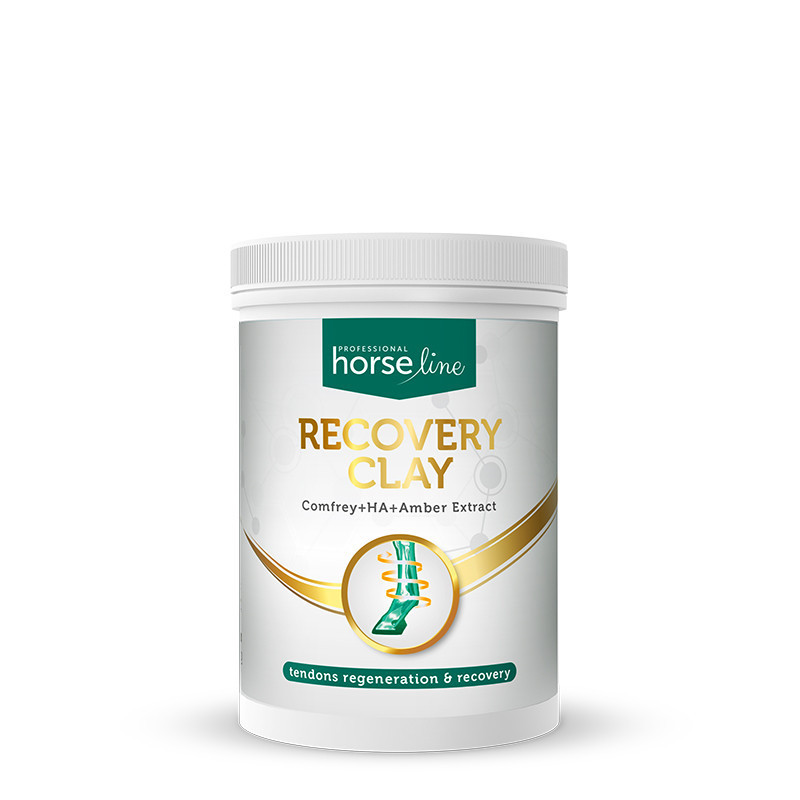 HorseLinePRO Recovery Clay - glinka regeneracyjna do ścięgien 1000g