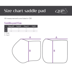 Czaprak wszechstronny QHP Kae czarny PONY