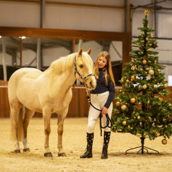 Kantar z futerkiem QHP Christmas Snowman