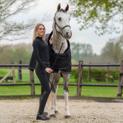 Derka polarowa QHP "Salerno" czarna