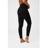 Bryczesy Damskie Horze Mia termoaktywne z pełnym lejem silikonowym czarne