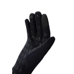 Horze Rękawiczki polarowe Avery czarne