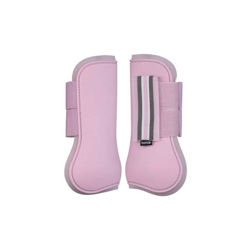 Ochraniacze Horze Adepto, przody różowe Shetty