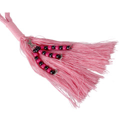 Zestaw do jazdy bez ogłowia QHP "Liberty" j.różowy