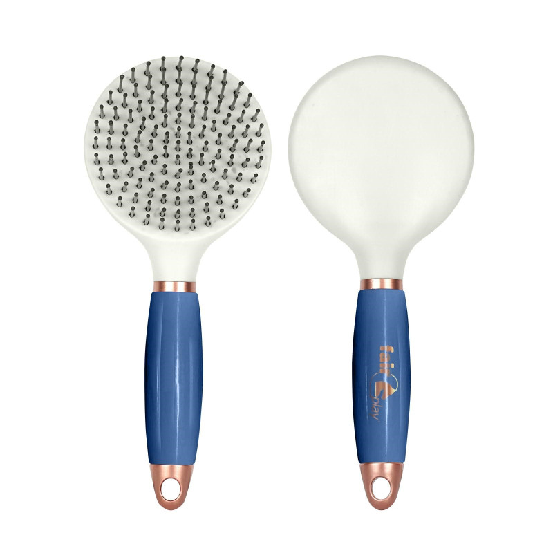 Szczotka do grzywy i ogona FP EDEL błękit królewski