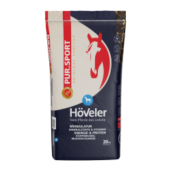 HÖVELER Pur.Sport 20 kg - Müsli o niskiej zawartości cukrów i skrobi dla koni sportowych