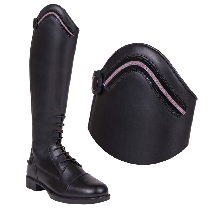 Ozdobne nakładki na oficerki QHP "Jaimy Shine" Srebrny/Silver 37/40