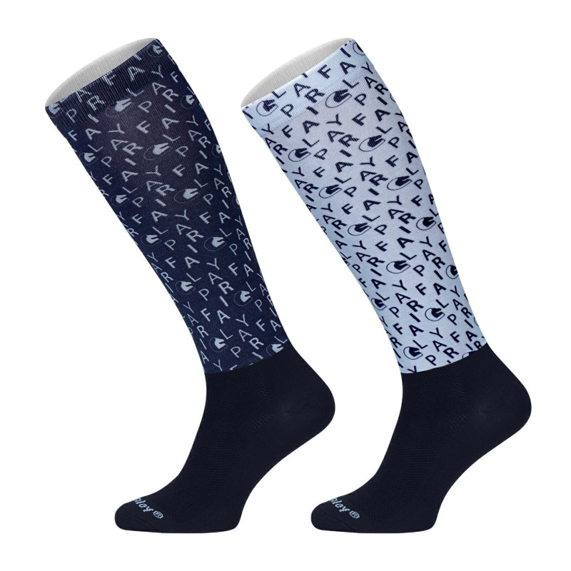 Podkolanówki FP RAINE jasnoniebiesko-granatowy S/M (35-41) 2-pack