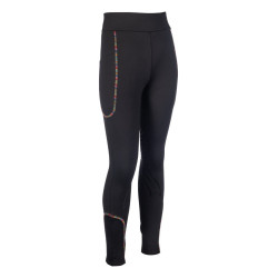 Legginsy bryczesy dziecięce HKM "Polly" czarne 122/128 cm