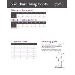 Oficerki QHP Sasha czarne 40