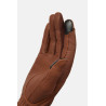 Horze Dakota westernowe rękawiczki jeździeckie ze skóry brązowe