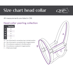 Kantar dla źrebaka roczniak QHP różowe/Cheery pink
