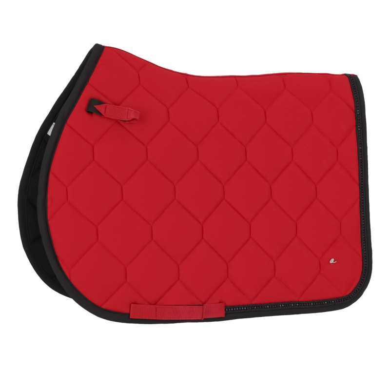 Czaprak QHP "Oakleigh" Sunset red-black/czerwono-czarny FULL