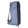 Torba na oficerki QHP "Collection" niebieski/Misty blue L