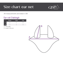 Nauszniki QHP Oakleigh czerwona/Sunset red