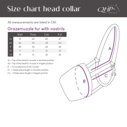 Kaganiec z nozdrzami QHP z futrem