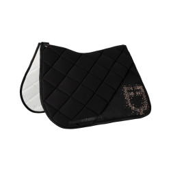 Czaprak Equestro czarny z brokatem Full