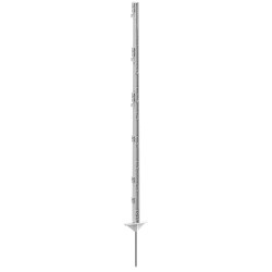 Palik ogrodzeniowy z polipropylenu BASIC, 105 cm, biały, podw. stopka, 20 szt., Kerbl