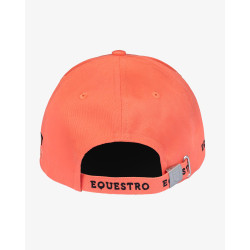 Czapka z daszkiem Equestro pomarańczowa/DESERT FLOWER