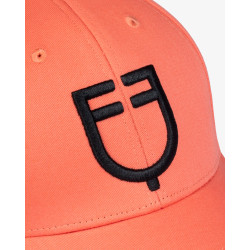 Czapka z daszkiem Equestro pomarańczowa/DESERT FLOWER