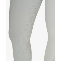 Legginsy EQUESTRO Slimt MICRO MESH j. szare/HARBOR MIST