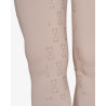 Legginsy EQUESTRO Slimt MICRO MESH Beżowe/OXFORD TAN