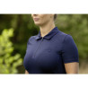 Koszulka polo damska Covalliero Dark Navy/C.granat